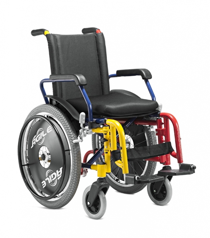Cadeira de Rodas Adaptada São Joao da Aliança - Cadeira de Rodas Dobrável