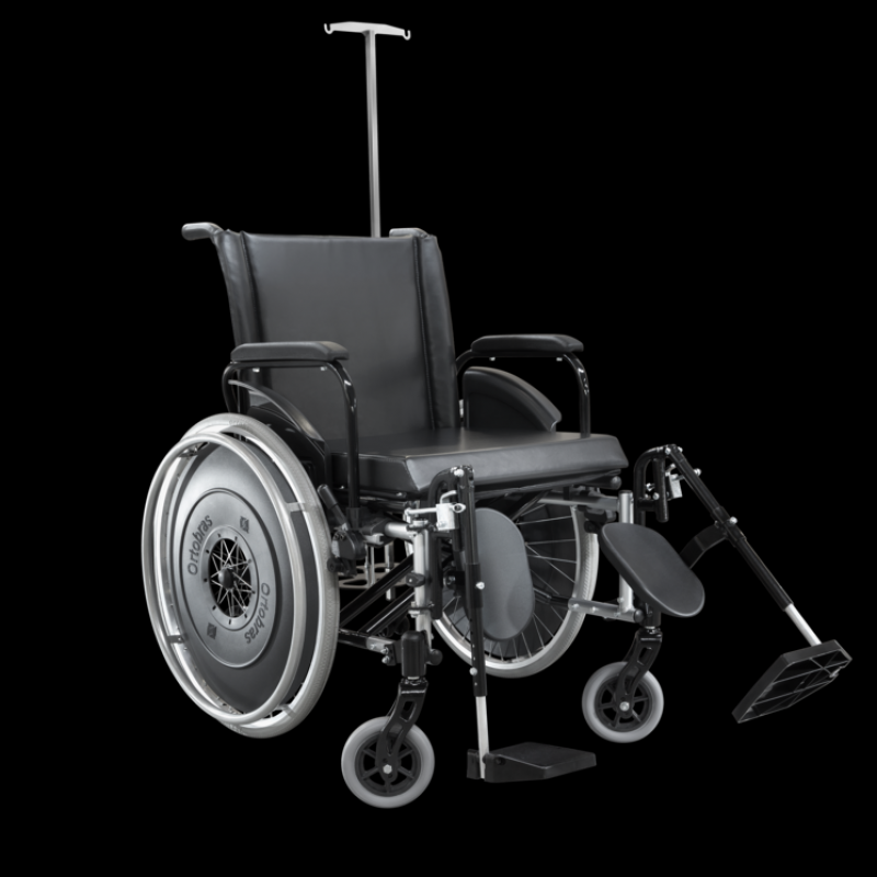Cadeira de Rodas Alumínio CIDADE JARDIM - Cadeira de Rodas Dobrável