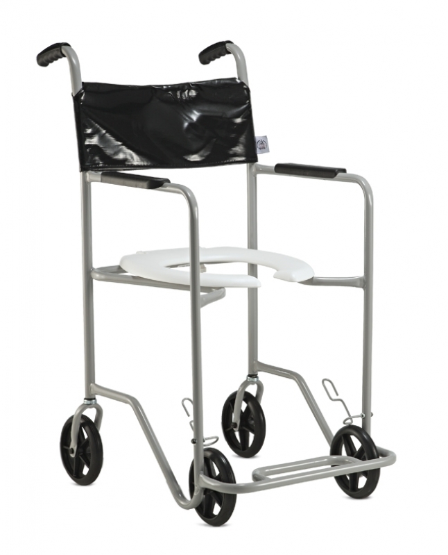 Cadeira de Rodas para Banho FINSOCIAL - Cadeira de Rodas Alumínio