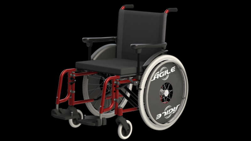 Comprar Cadeira de Rodas Alumínio JD. CURITIBA II - Cadeira de Rodas para Banho